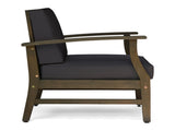 PERLA CLUB CHAIR, DARK GREY 61442.00GDGRY