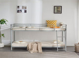 Twin Size Metal Bunk Bed for Kids Teens Adults, Heavy Duty Metal Bunk Bed with 15768305
