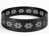 32in Fire Ring, Everlasting Flower Pattern, Round, Iron 85585292