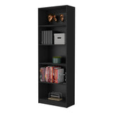 ZUN Sutton 4 Shelves Bookcase with Modern Storage Shelves B128P176161