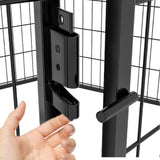 16 Panels Heavy Duty Metal Playpen with door,39.37"H Dog Fence Pet Exercise Pen for Outdoor 36371520