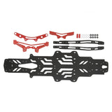 ZUN RC Drift Car Chassis Plate - Carbon Fiber & Aluminum Alloy for MST RMX2.0S RRX2.0S 1/10 Scale 68323730