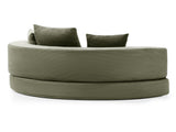 Convertible sofa couch bed,multi-functional,circular bed,adjustable Futon sofa ,No Assembly W2677P388982