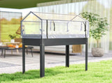 Garden Bed with Mini Greenhouse 19681064