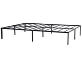 208.2*157.5*45.7cm Bed Height 18" Simple Basic Iron Bed Frame Iron Bed Black 34894543