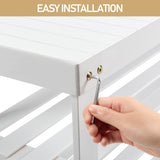 3-Tier Seamless Top Bamboo Shoe Rack 04175143