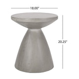 Outdoor LightWeight Concrete Side Table 73455.00