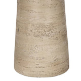 20x20x24" Cream Square Side Table with Pedestal Base W2078P160671