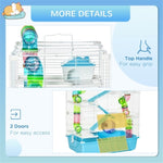 ZUN Hamster Cage/Rat House （Prohibited by WalMart） 38762788