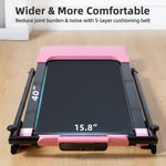 ZUN Treadmills for Home, Treadmill with LED for Walking & Running 83375828