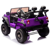 ZUN 24V Two-Seater Kids Ride On Truck Car W/Parents Control,200w*2,Seat width 20.28in,Four-wheel W1578P188700