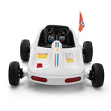 12V Kids Ride On Go Kart, Electric 4-Wheeler Car with Remote Control, Cushioned Seat, LED Lights, W2181P201026