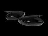 fit for Infiniti G25 G37 Q40 Q60 2009-2015 Gloss Black Sde Wing Mirror Cover Cap 01859091