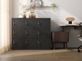 9-Door Employee Storage Locker, Metal Lockers for Office, Gym, School, and Homewith Card Slot T2398P205947