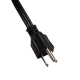 Set of 2 Nightstands with Charging Station, Bed Side Table with Non-woven Drawers, Shelves for W2181P191358