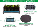 Raised Garden Bed Planter for Outdoor Plants Plastic Planters Box Elevated Garden Boxes Plant Pots 12856471