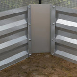 8.6 ft x 3 ft Mini Greenhouse Raised Garden Bed 04042386