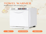 Hot Towel Warmer for Facials Massage, Esthetician Towel Heating Cabinet Black, Aluminum Chamber, 01363018