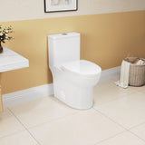 1.1/1.6 GPF Elongated Comfort Height Floor Mounted One-Piece Toilet, CUPC Certified, WaterSense B2724P248739