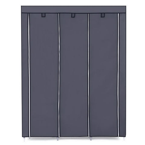 ZUN 67" Portable Closet Organizer Wardrobe Storage Organizer with 10 Shelves Quick and Easy to Assemble 09015276