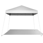 ZUN 3 x 3M Portable Home Use Waterproof Folding Tent White 75658381