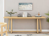 59.84'' Console Table, Stylish Rectangular Entryway Table, Outdoor Console Table for Patio, Sturdy W757P246484
