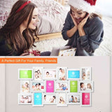 18 Pictures Frames Collage for Photos in 4" x 6" Glass Protection Display Wall Mounting Gallery Home 79719624