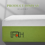 ZUN 10 Inch Gel Memory Foam Mattress for Cool Sleep, Pressure Relieving, Matrress-in-a-Box, King Size 69606314