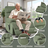 ZUN Oversized Power Lift Recliner Chair for Elderly, Electric Fabric Recliner Chair for Seniors, Home W1028P261277