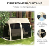 Garden rocking chair with canopy 23497304