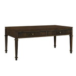 ZUN Fluted 2-drawer Coffee Table B035P148427