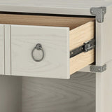 Grey 1-drawer Nightstand B062P185698