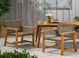 HAMPTON WOOD AND WICKER DINING CHAIR 60400.00