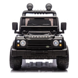 ZUN Licensed 2015 Land Rover Defender 90,24V Kids Ride On XXL Car W/Parents Control,2wd,Four-wheel W1396P190413