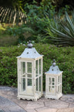 Wooden Candle Lantern Decorative, Hurricane Lantern Holder Decor for Indoor Outdoor, Home Garden W2078131628
