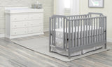 Celeste 3-in-1 Convertible Island Crib Light Gray B02263634