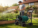 97*53*100cm Black Iron With Green Water Pipe Iron Spokes Water Pipe Truck 50216654