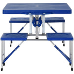 ZUN Portable Camping Table/ Dining Table （Prohibited by WalMart） 59763545