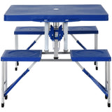 ZUN Portable Camping Table/ Dining Table （Prohibited by WalMart） 59763545