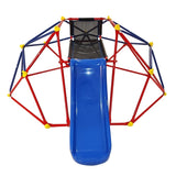 XCF007 6ft Dome climber with 1.2m slide for age 3 climber with Climbing Stones W1711P208408