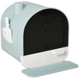 ZUN Fully Enclosed Cat Litter Box/Cat Litter Box 85373998