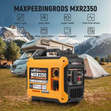 2350W 15kg Portable Gasoline Inverter Generator Eco Quiet For Outdoor Party 92749519