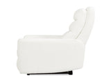 Bloomy 35.5" High-Back Power Recliner Motion Chair, Chiffon White Boucle B2719P238500