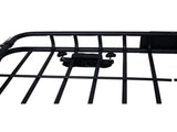 Rooftop Cargo Carrier Basket Motoring Roof Rack,Top Mount Roof Rack 42" black steel 95972669