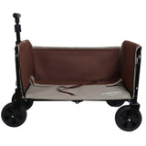 All-in-One Convertible Folding Camping Wagon Cart Bench Seat, Storage Compartment & Included Dog W2932P312715