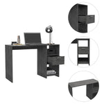 ZUN Arlington Writing Computer Desk, One Drawer, Two Shelves B128P148861