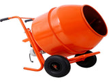 224L 8CUFT horizontal portable cement mixer,Wheel Barrow Portable Cement Concrete Mixer W465P183833