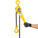 Lever Hoist 3 Ton 6600LBS Capacity 10 FT Come Along with Heavy Duty Hooks Ratchet Lever W46557622