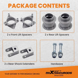 Front 3" Rear 3" Lift Kit for GMC Yukon XL Chevy Tahoe Suburban 1500 2007-2020 01773152