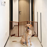 The Wooden Dog Fence Brown 64891025